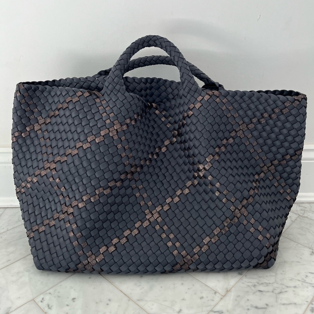 NWT Naghedi St. Barths Large Tote - Agate - including Pouch and dust bag